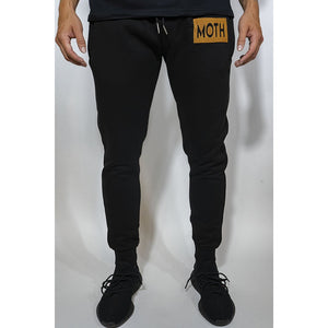 Black box logo jogger sweatpant