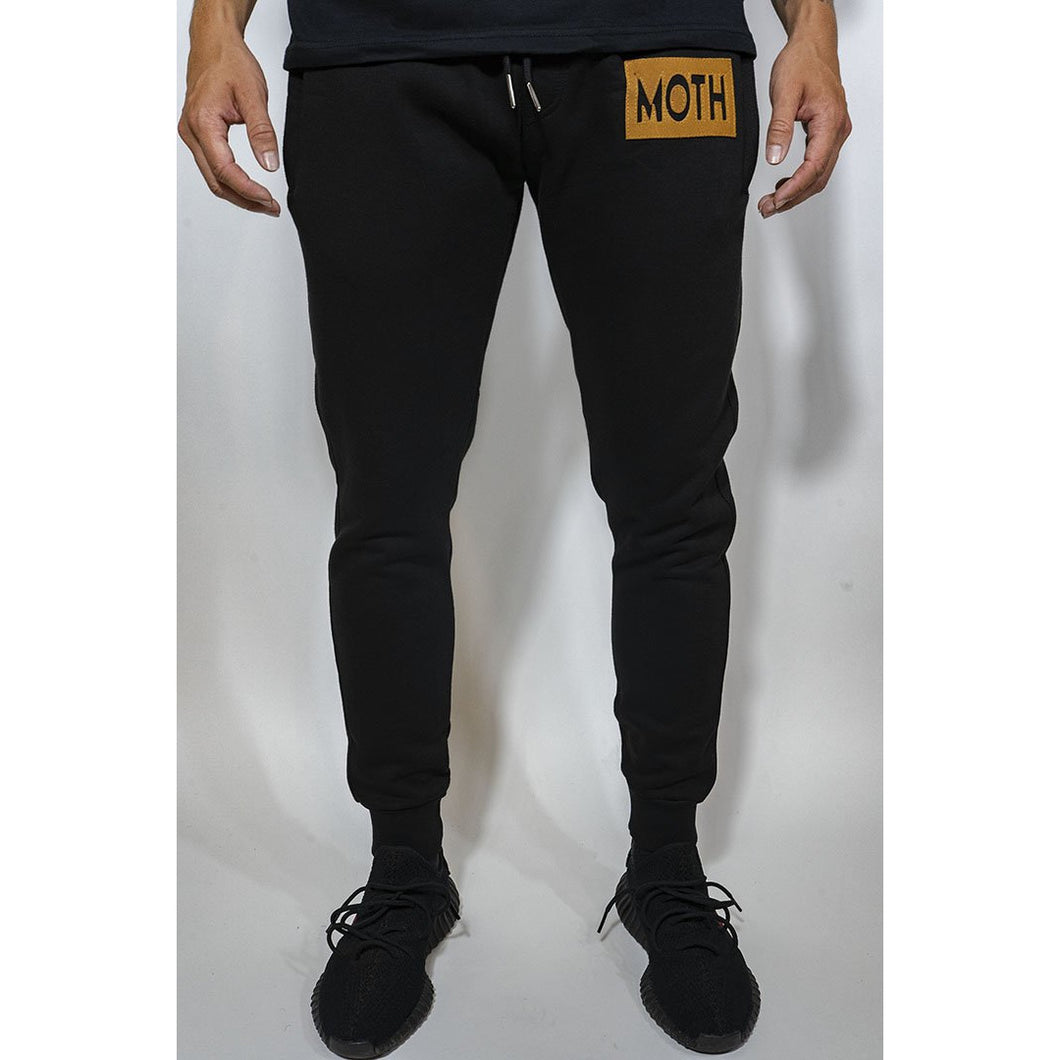 Black box logo jogger sweatpant