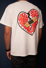 Load image into Gallery viewer, Heart scribble oversized summer Tee