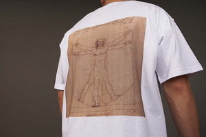 The vitruvian man oversized t shirt