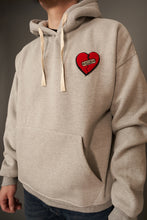 Load image into Gallery viewer, Oversized Heart Patch Hoodie