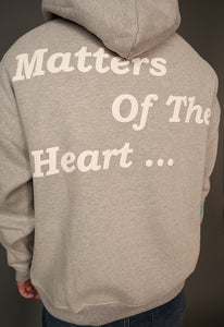 Oversized Heart Patch Hoodie